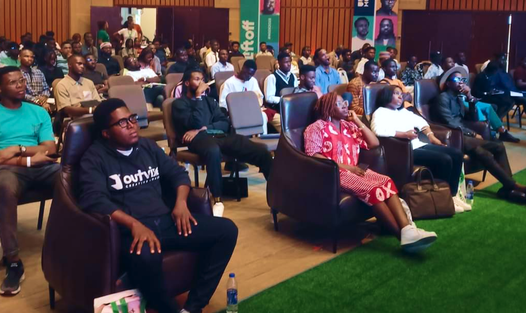 Audience at one of Ulu Oluebubechukwu's speaking events
