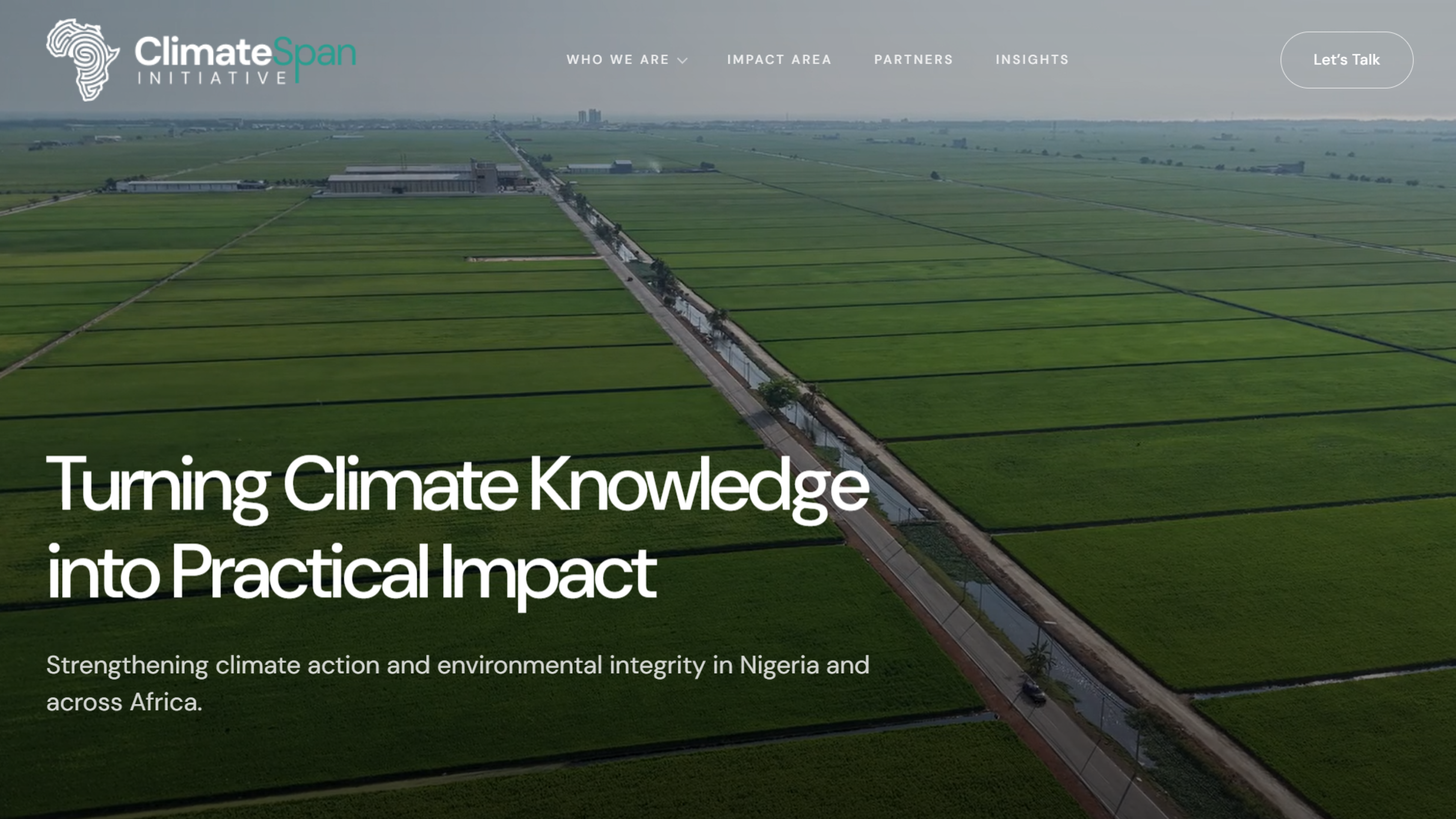 ClimateSpan website section image 1