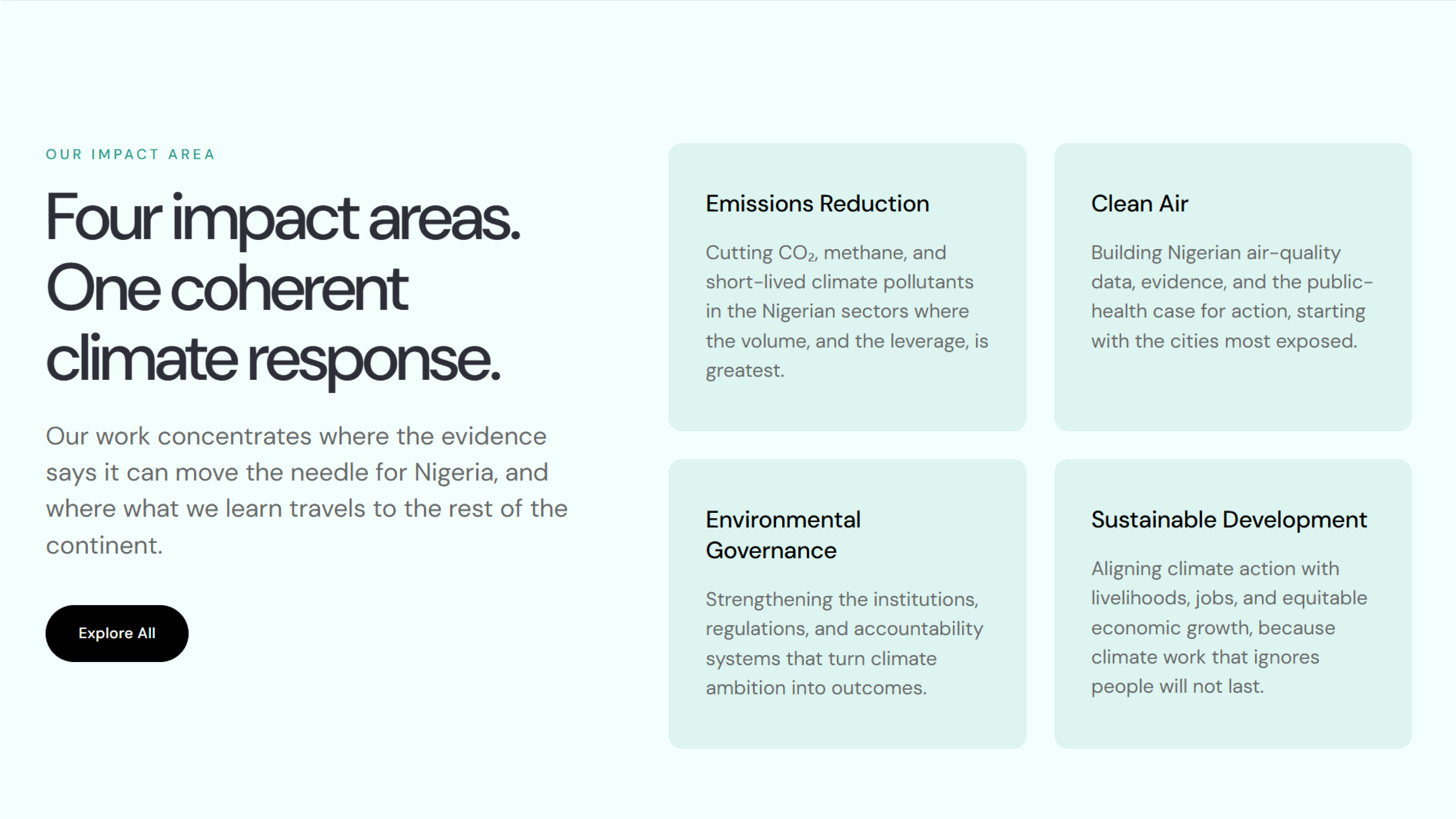ClimateSpan website section image 3